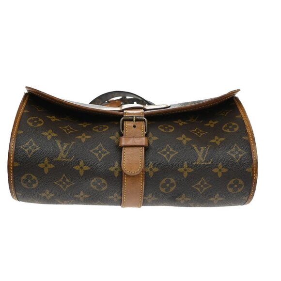 LOUIS VUITTON Logo Marne Shoulder Bag Monogram Leather Brown M51369 39KA691 - Picture 6 of 16